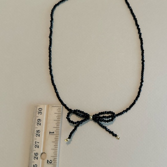 Boho bow necklace N1052 - Picture 4 of 4